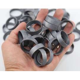 TMKOOL 100PCS 1" inch PEX Copper Crimp Rings for Pex Pipe Tube System (100PCS 1 inch)