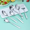 Cutlery Serving Set,Kyraton Stainless Steel Flatware Serving Set,Serving Utensils are