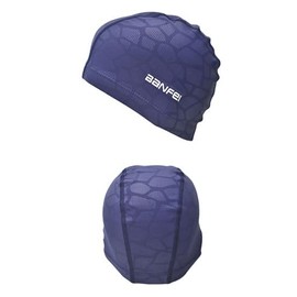 Swim Cap, Swimming Cap, Swimming Cap, One Size Fits Most, Loose Size, 19.7 - 26.0 inches (50 - 66 cm), Competitive Swimming, Swimming Cap, Unisex, Adults, Students, Quick Drying, For Hot Springs,