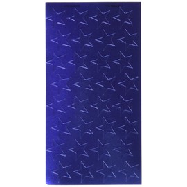 Eureka Back to School Classroom Supplies, Presto-Stick Foil Stars, 1/2 Blue, 250 pc