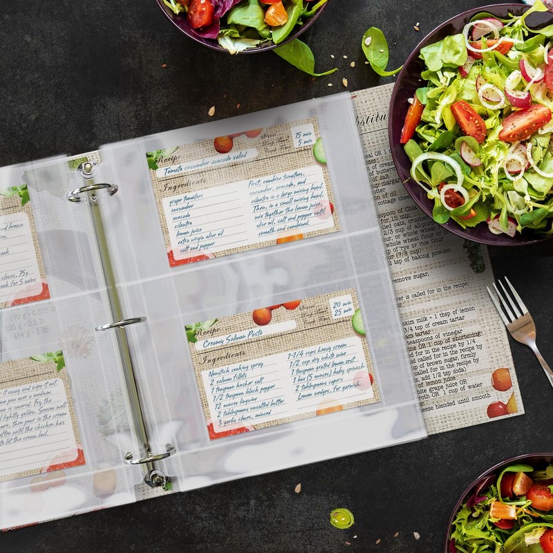 Full Size 4x6 for 8.5x11 Pack of 50 Recipe Card