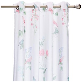 Albani Naomi2 Scarf with 8 Eyelets 245 x 135 cm Polyester White Rose