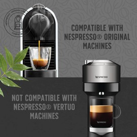 La Natura Lifestyle Organic Coffee ESPRESSO | 100% Industrial Compostable² Coffee Capsules | Environmentally Friendly | 60 Coffee Capsules | for Nespresso®³ Capsule Machines