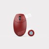 FKMINI4 3395 3-Mode 8K Wireless 2.4G Bluetooth Lightweight Gaming Mouse Burgundy / FKMINI4 3395 3모드 8K 무선 2.4G 블루투스 경량 게이밍 마우스 버건디
