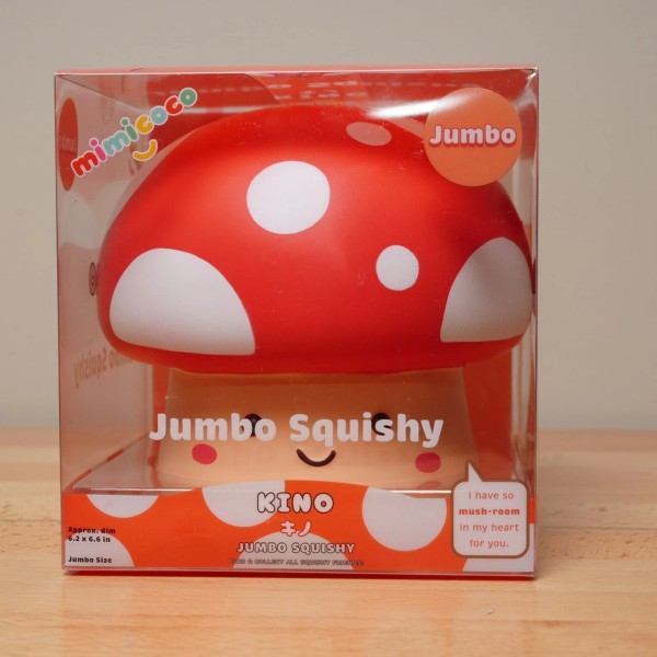 Mimicoco Jumbo Mushroom Squishy Toy – Soft & Slow Rising