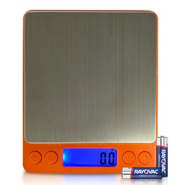 Strive Digital Gram Scale: High-Precision Multi-Use Scale for Food, Coffee, Herbs, Powders, Jewelry, and More – 0.1g Accuracy, 3000g Capacity, Portable & Durable Design for Home and Professional Use