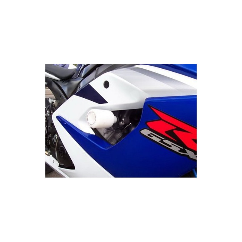R&G(アールアンドジー) クラッシュプロテクター ホワイト GSX-R1000(K5-K6) RG-CP0140WH