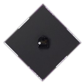 Mareli Wall Clock, Printed matt laminated paper, Tree of Life Grey, 42x42