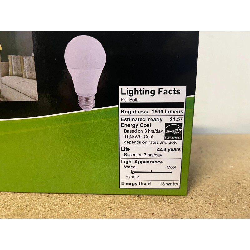 MaxLite 32 Pack Light Bulbs Maxlite 100W Equivalent LED Soft