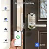 Veise VE019 Fingerprint Smart Lever Lock - APP Control, Keypad