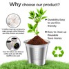 Reusable k Cups for keurig 2.0 1.0,Universal stainless steel Refillable