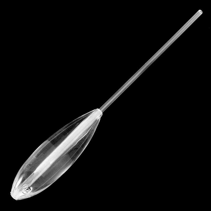 5pcs Clear Plastic Casting Bombarda Sinking Fly Fishing Spinning Floats