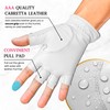 Caddy Classic Ladies Golf Glove Women | Half Finger Mesh
