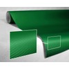 VViViD Dark Green Carbon Fiber Car Wrap Vinyl Roll with
