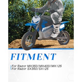NACORE MX350 Electric Dirt Bike Kickstand Stable Bike Side Stand for Razor MX125, MX350, MX400, SX125, SX350