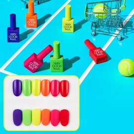 Very Good Nail Highlight 6 Piece Set Neon Color Gel / 베리굿네일 하이라이트 6종 세트 네온컬러젤