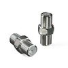 deleyCON Pack of 10 SAT Adaptor Connectors Coaxial Cable Extend