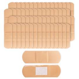 Plastic Flexible Adhesive Bandage Strips, 1” x 3”, 1200 Sterile Bandages for First Aid Kit Wound Care & Protection, 12 Boxes, Latex Free