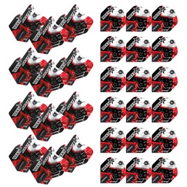 WINMAU Joe Cullen The Rockstar Starry Design Prism Zeta Dart Flights - 10 sets per pack (30 dart flights in total)