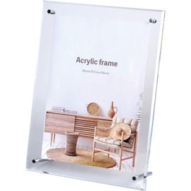 Large Acrylic Frame B5 5352 Clear