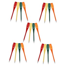 WOONEKY 20pcs Mini Plastic Golf Scoring Pencils with Clip Convenient Pocket Marker for Tournaments and Sports Enthusiasts Accurate Score Tracking and Club Cleaning