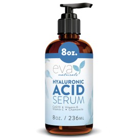 Eva Naturals Anti-Aging Hyaluronic Acid Serum For Face - Professional  Potent Hydrating Anti-Wrinkle Formula For Fine Line  Uneven Skin Tone -...     