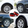 FairyPeach Mudguard Flares x 2 Pieces, Universal Mudguard Rubber Profile