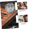SAFIGLE 2pcs Double Layer Stainless Steel Shaving Bowl for Effortless