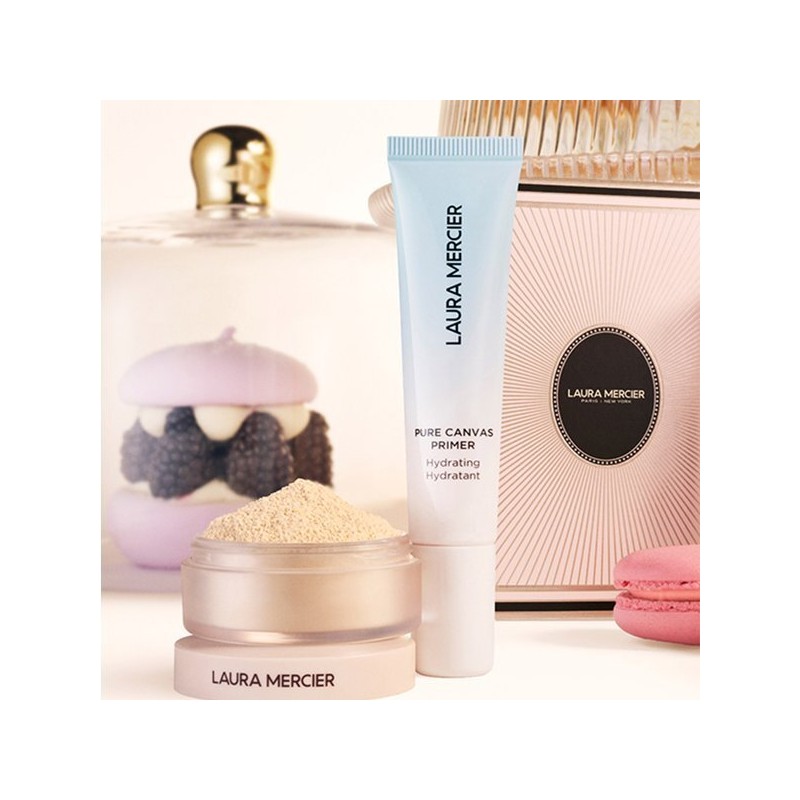 Limited Flawless Treats Mini Primer Setting Powder Duo (+Satin Pouch)