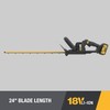 Cat DG220 18V Brushless 24” Hedge Trimmer Cordless, High-Speed Dual