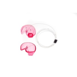 Doc's Proplugs - Medium Small Solid (Non-Vented), Pink w/Leash