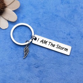 Inspirational Gifts Keyring Encouragement Gift Motivational Quotes Keyring for Teen Boys Girls Motivating Jewelry Gifts for Friend Sister Brother Graduation Christmas Birthday Gift for Daughter Son