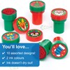 Baker Ross AT251 Christmas Self-Inking Stampers, Arts and Crafts for