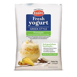 EasiYo Pineapple & Coconut Bits Yogurt Mix 1 x 230g Sachet