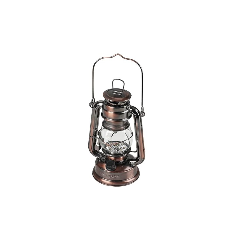 Captain Stag UY-7064 Antique Warm LED Lantern, Small, Bronze