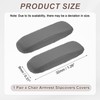 sourcing map Chair Armrest Slipcovers Covers, 32 x 8mm Polyester