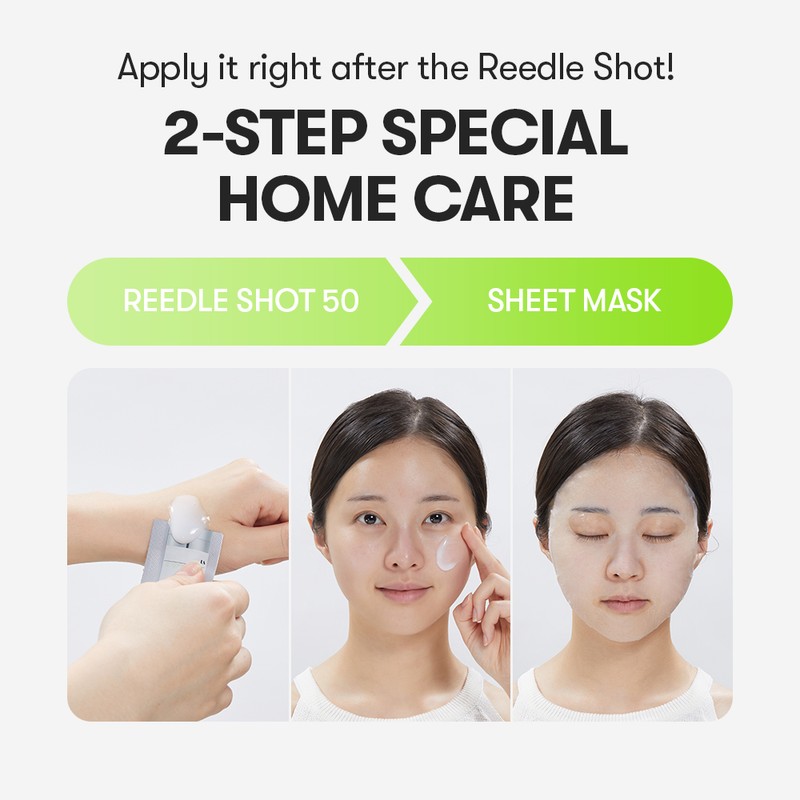 VT Mild Reedle Shot 2 Step Mask Sheet 1ea -