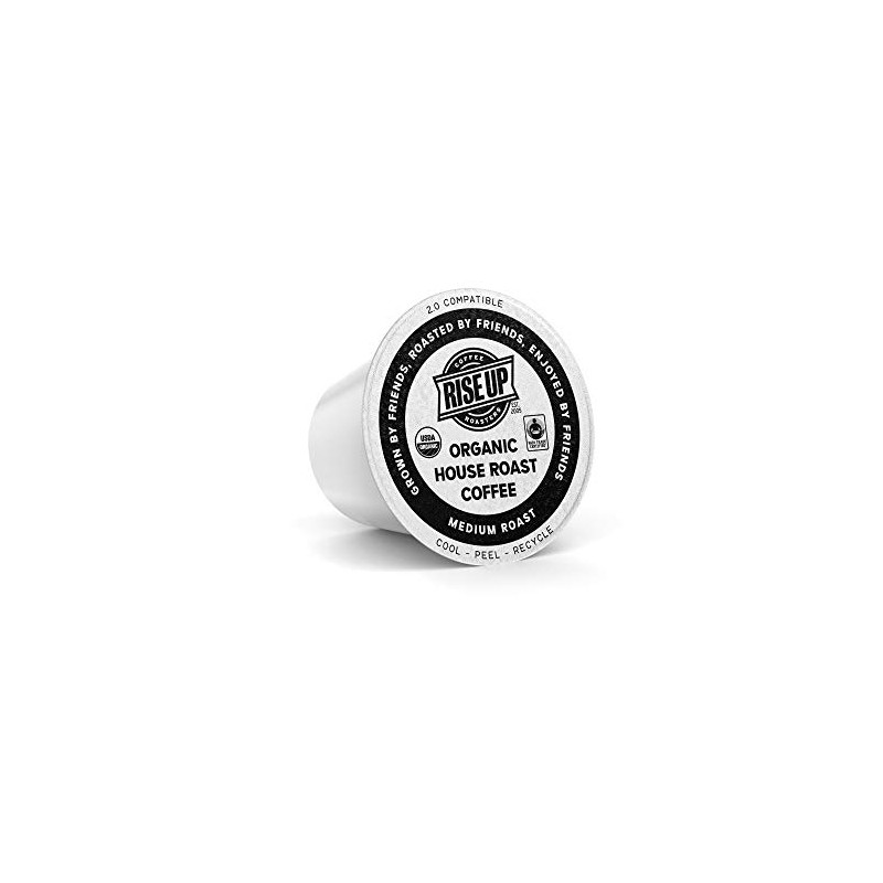 Organic House Roast Coffee 72ct Recyclable Coffee Pods