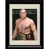 Randy Couture Autograph Replica Print - UFC Belt - Framed