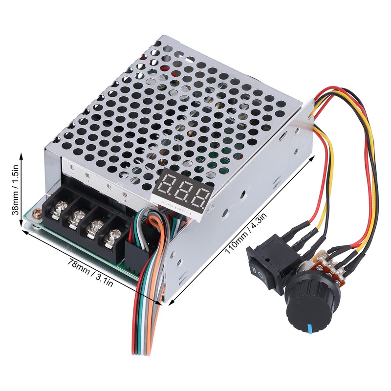 Speed Controller Forward Reverse Speed Regulation Hard Shell Strong Adaptability