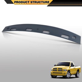 ANDPLAY Upper Plastic Dashboard Panel Compatible with Dodge Ram 1500 2002 2003 2004 2005, Fit Dodge Ram 2500 3500 2003 2004 2005 5GT31XDVAA, 5GT31XDVAB, 5GT31XDVAC, 926-121 Blue