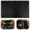 3' X 5' heat shield for the wall behind the