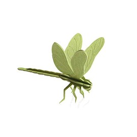 LOVI トンボ 3Dパズル - グリーンウッド - ポストカード - 10cm