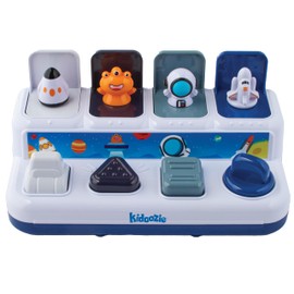 Kidoozie Pop N Play Space Explorer Ages 12 Months+, Toddler, Learn Numbers & Colors
