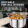 Kirecoo Stainless Steel Stock Pot - 8 Quart Heavy Duty