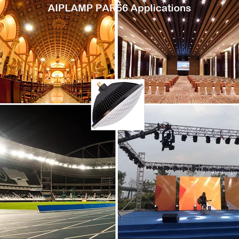 AIPLAMP Par56 LED Bulb Dimmable 36W Flood Light Warm White