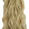 OMGREAT 24 Inch Clip in Hair Extensions Wavy Curly Full