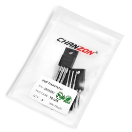 Chanzon Pack of 10 2SA1837 2SC4793 (5 pieces 2SA1837 + 5 pieces 2SC4793) TO-220 bipolar junction transistor assortment - BJT PNP + NPN new original