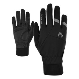 Roeckl Rofan 2 Winter Cycling Gloves Long Black 2024: Size: 7.5