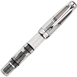 Twisbee Diamond Mini AL, Silver CT Fountain Pen, Inhalation Type, F
